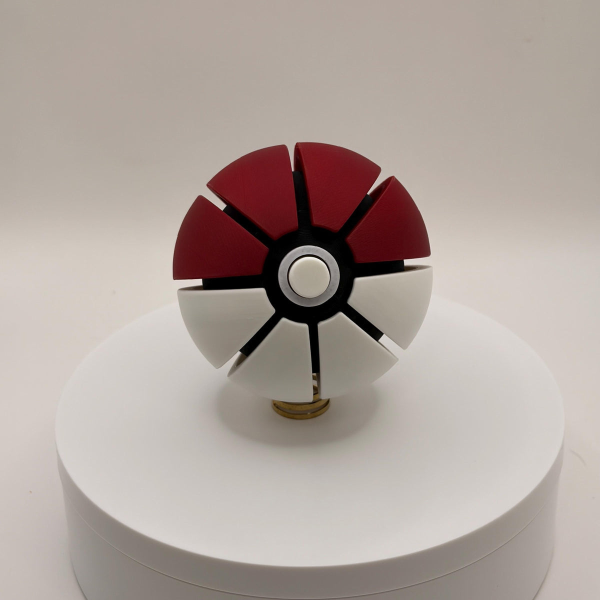 PokeBall Fidget Ball Toy, Pokemon Clicky Fidget Gadget, ADHD Focus Tool (Licensed)