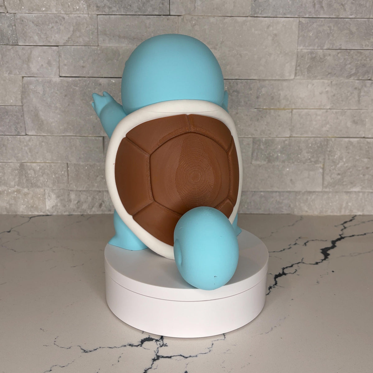 Licensed GrumpyMon Squirtle Pokémon Collectible, Large Squirtle Figure, Pokémon Desk Decor, Gamer Shelf Display, Anime Fan Gift, Nintendo