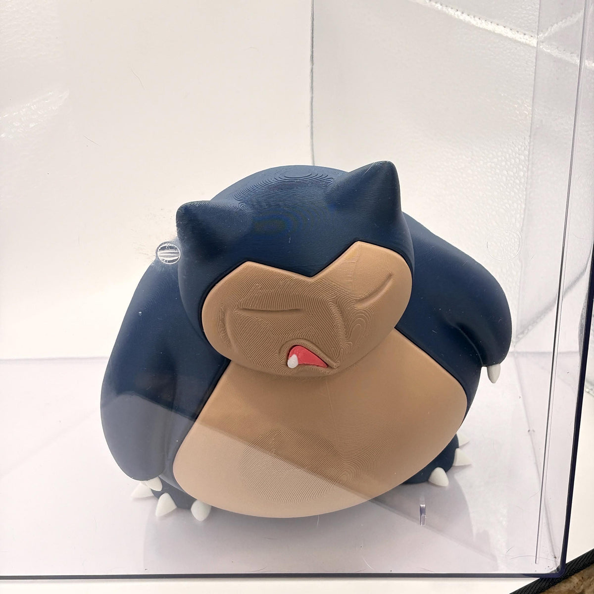Grumpymon Snorlax 3D Print, Sleepy Pokemon Figure, Angry Snorlax Statue, Desk Decor, Gamer Gift, Anime Collectible, Cute Grumpy Figurine