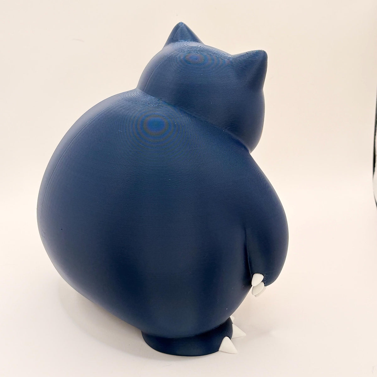 Grumpymon Snorlax 3D Print, Sleepy Pokemon Figure, Angry Snorlax Statue, Desk Decor, Gamer Gift, Anime Collectible, Cute Grumpy Figurine