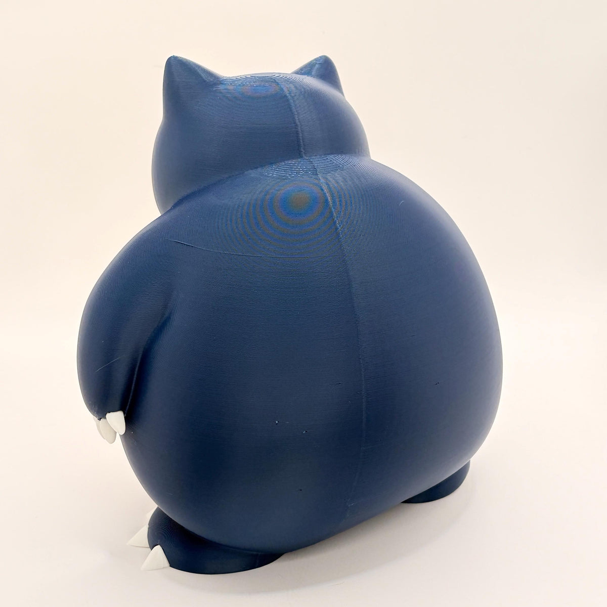 Grumpymon Snorlax 3D Print, Sleepy Pokemon Figure, Angry Snorlax Statue, Desk Decor, Gamer Gift, Anime Collectible, Cute Grumpy Figurine