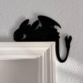 Door Frame Dragon (Toothless-Inspired Silhouette)