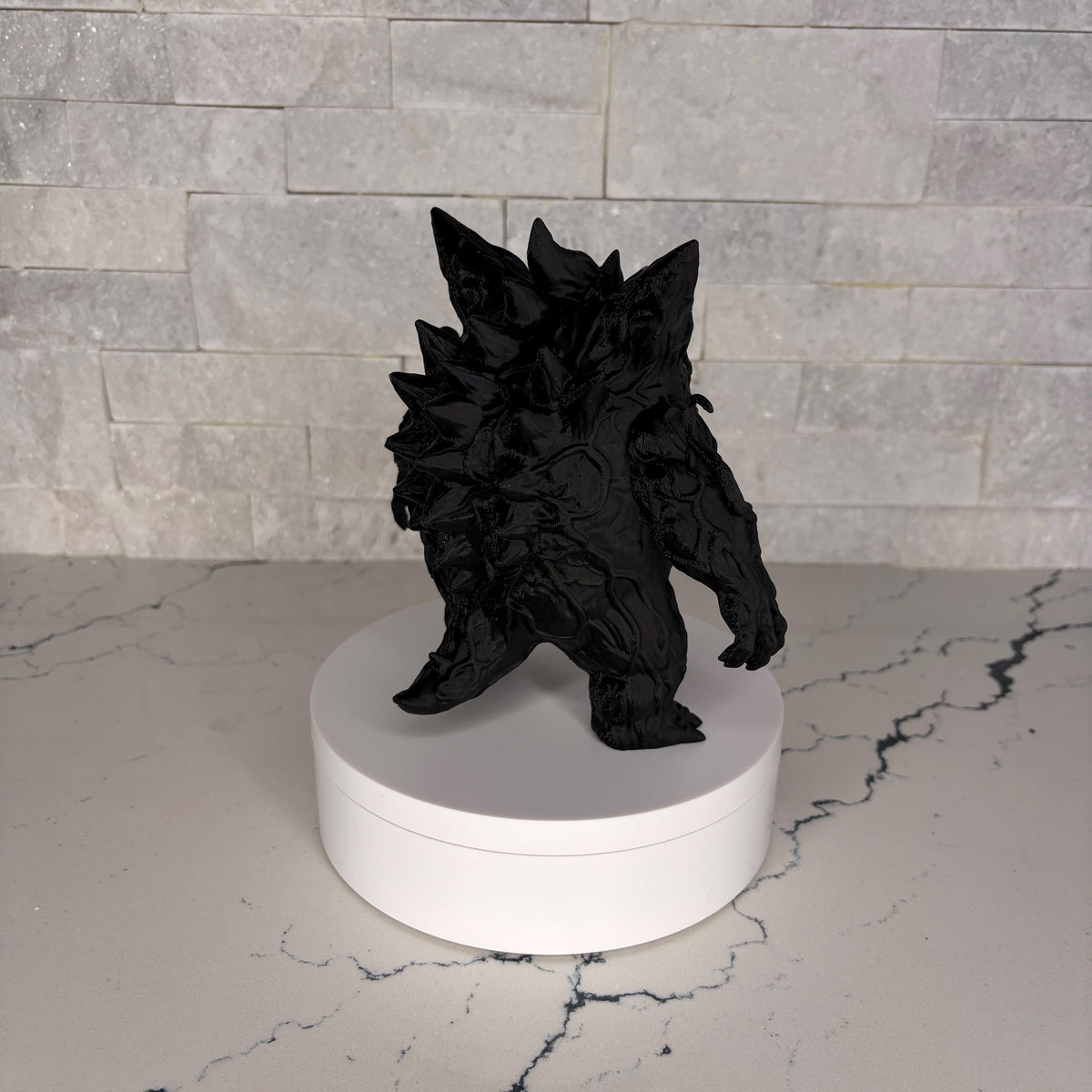 Venom-Gengar Shadow Figurine, Dark Symbiote Creature Statue, 3D Printed Desk Art