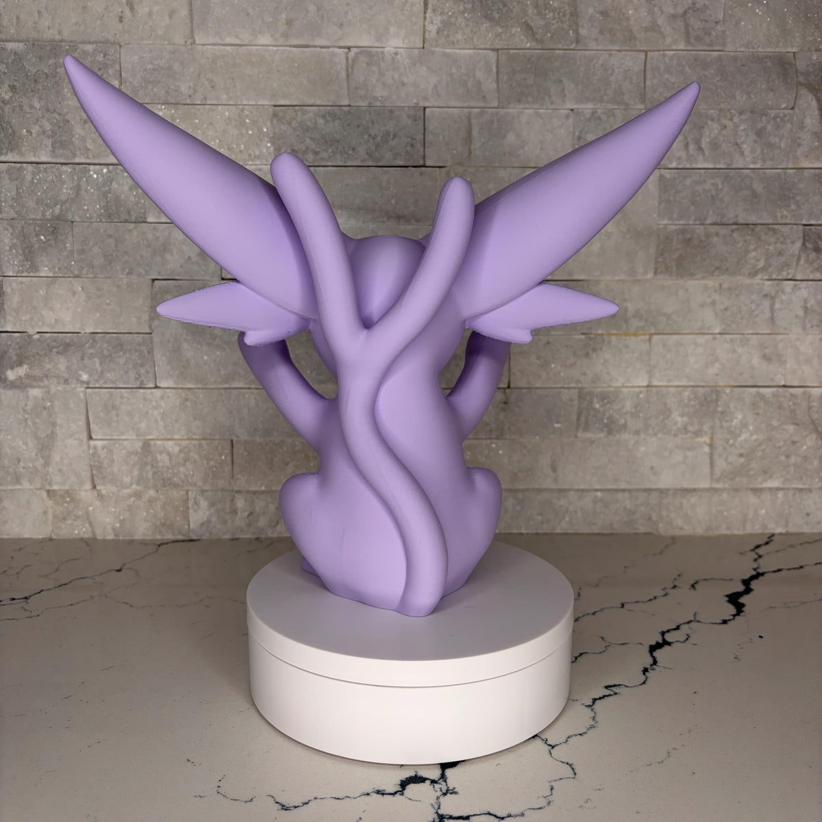 NEW GrumpyMon Espeon Collector Figure, Pokémon Inspired 3D Printed Statue, Shiny & Standard Variants, Premium Display Collectible