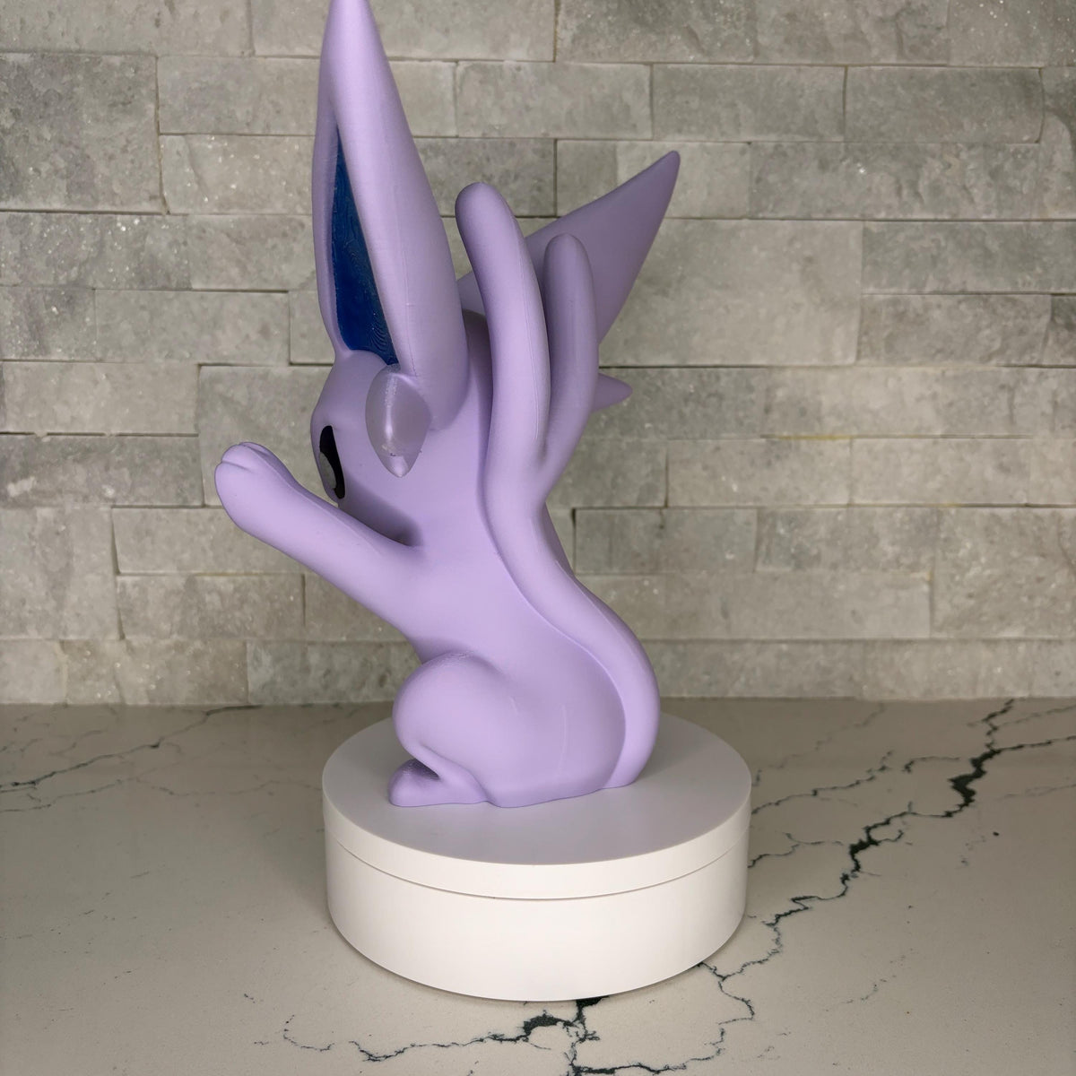 NEW GrumpyMon Espeon Collector Figure, Pokémon Inspired 3D Printed Statue, Shiny & Standard Variants, Premium Display Collectible