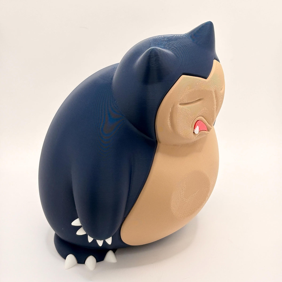 Grumpymon Snorlax 3D Print, Sleepy Pokemon Figure, Angry Snorlax Statue, Desk Decor, Gamer Gift, Anime Collectible, Cute Grumpy Figurine