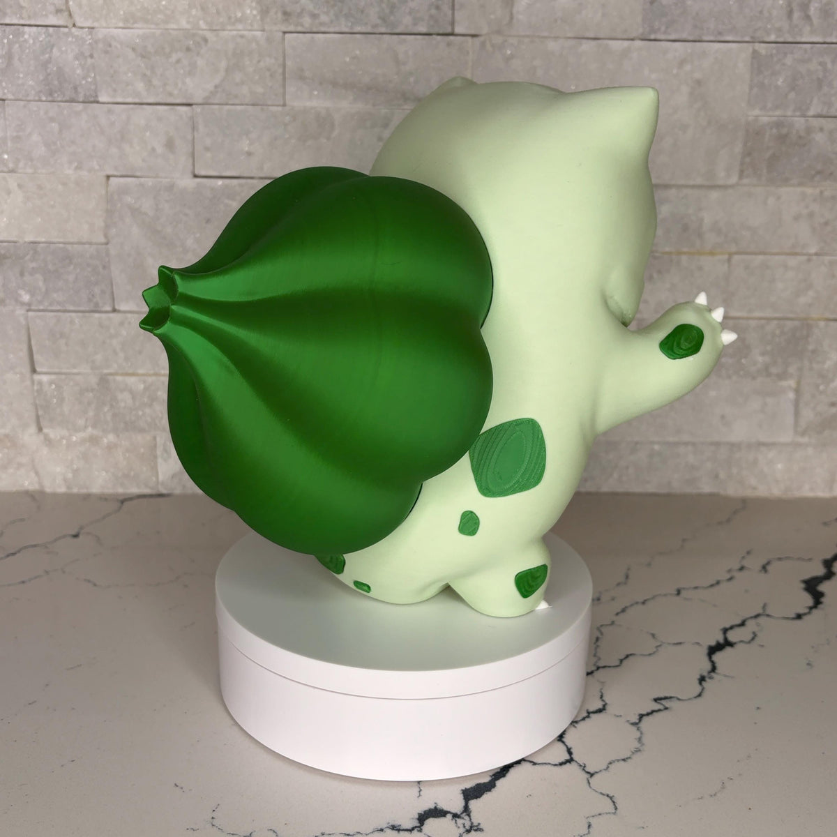 Grumpymon Bulbasaur Figure | Large Pokémon Starter Collectible | Gift for Gamers & Fans