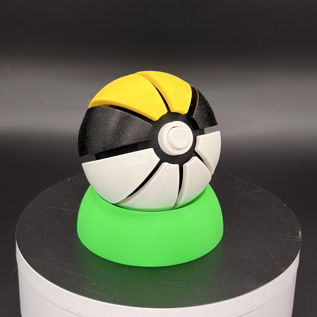 PokeBall Fidget Ball Toy, Pokemon Clicky Fidget Gadget, ADHD Focus Tool (Licensed)
