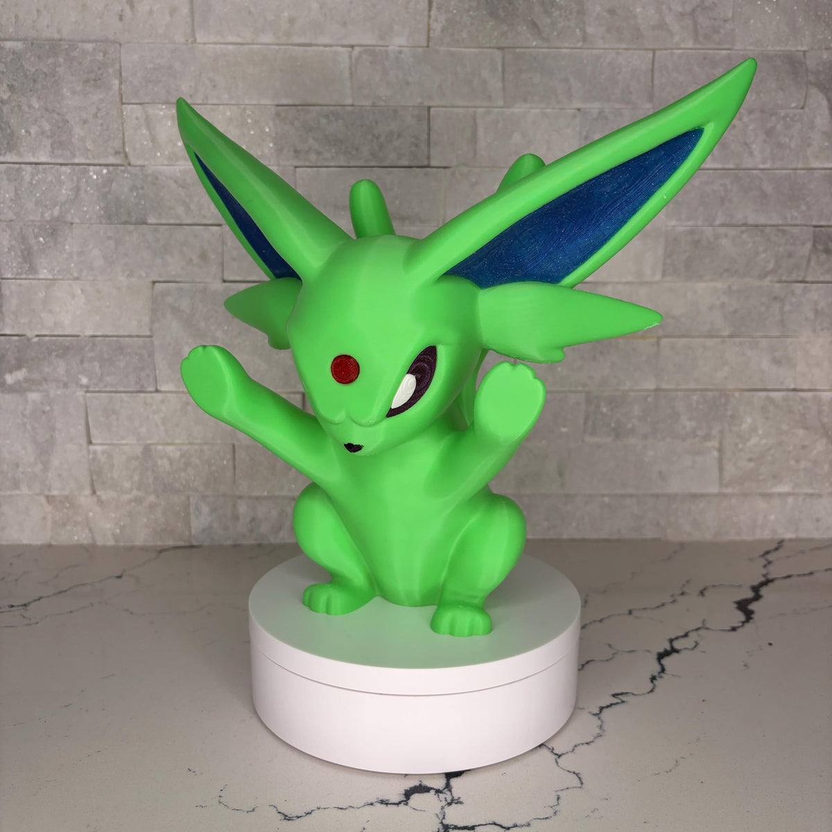 NEW GrumpyMon Espeon Collector Figure, Pokémon Inspired 3D Printed Statue, Shiny & Standard Variants, Premium Display Collectible