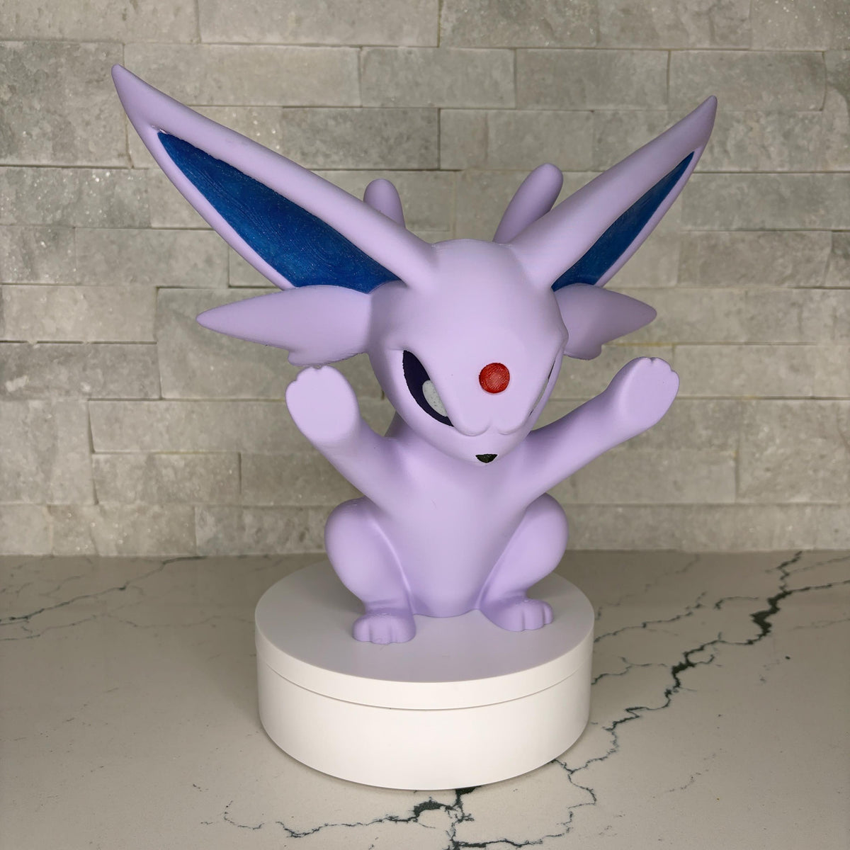 NEW GrumpyMon Espeon Collector Figure, Pokémon Inspired 3D Printed Statue, Shiny & Standard Variants, Premium Display Collectible