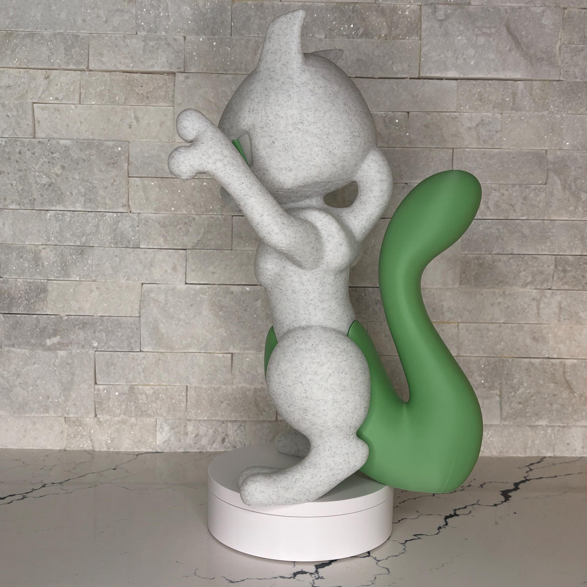 Mewtwo Legendary Edition Statue, 17 Inch Pokémon Collector Display, Large 3D Printed Figure, Shiny Mewtwo, Maple3D Licensed Model
