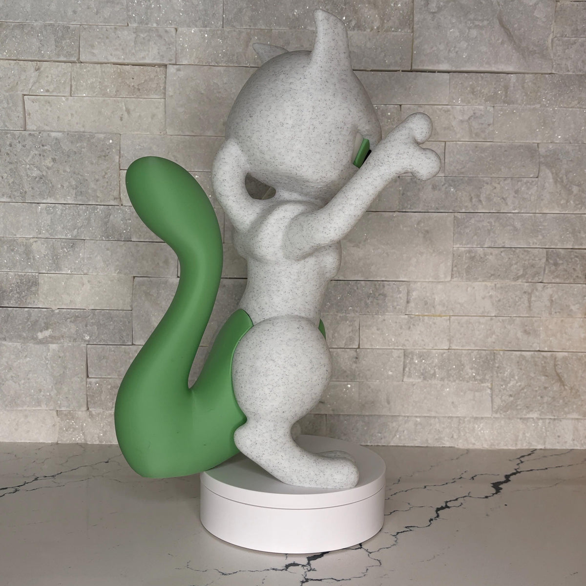 Mewtwo Legendary Edition Statue, 17 Inch Pokémon Collector Display, Large 3D Printed Figure, Shiny Mewtwo, Maple3D Licensed Model