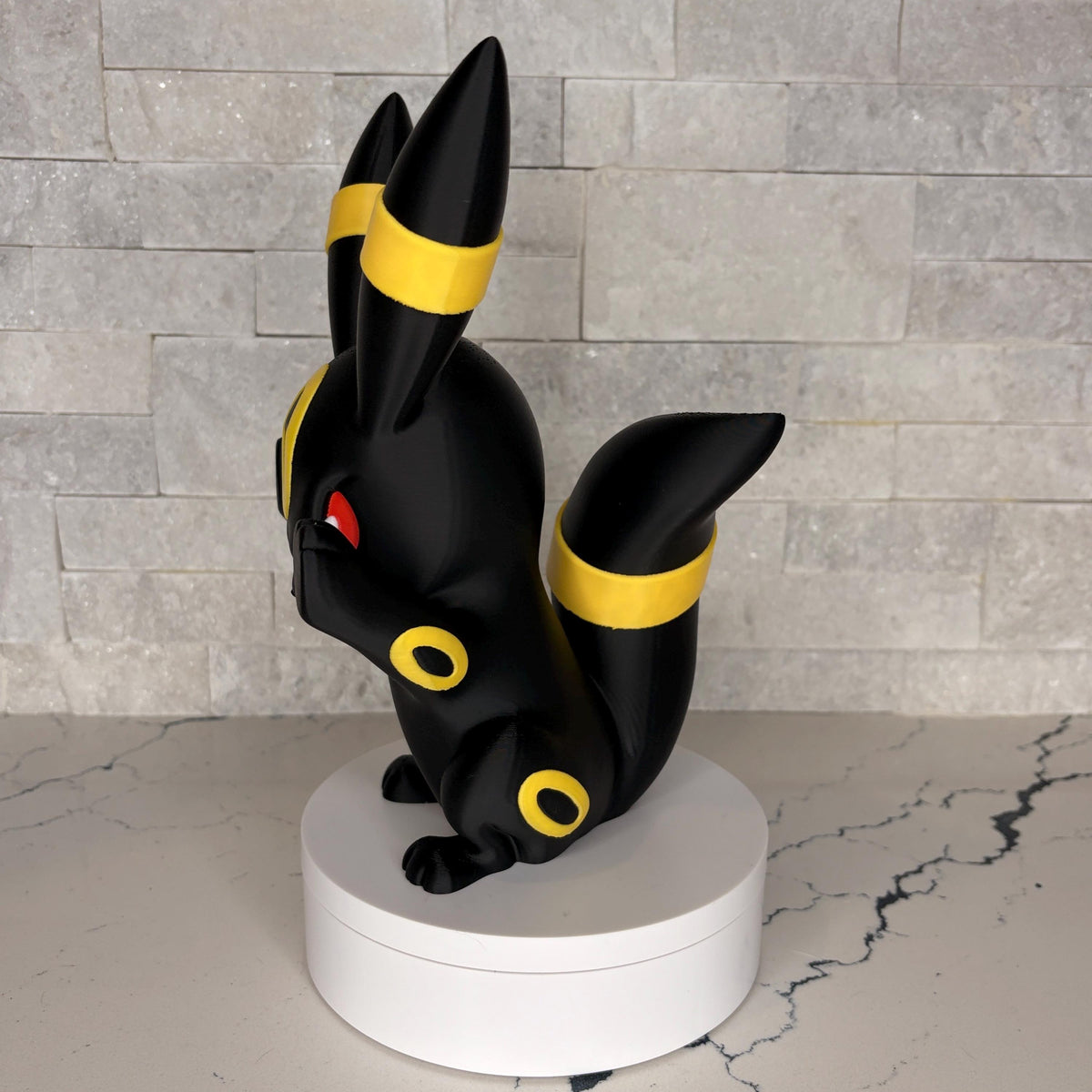 GrumpyMon Umbreon Collector Figure, Licensed Maple 3D Design, Display Statue, Gamer Shelf Decor