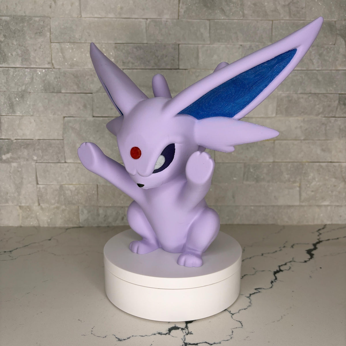 NEW GrumpyMon Espeon Collector Figure, Pokémon Inspired 3D Printed Statue, Shiny & Standard Variants, Premium Display Collectible
