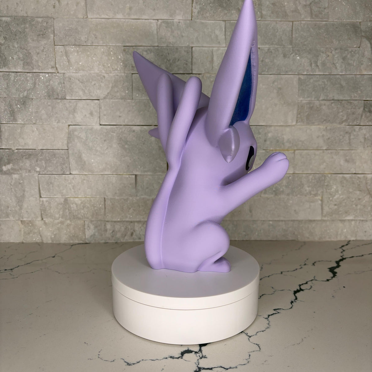 NEW GrumpyMon Espeon Collector Figure, Pokémon Inspired 3D Printed Statue, Shiny & Standard Variants, Premium Display Collectible